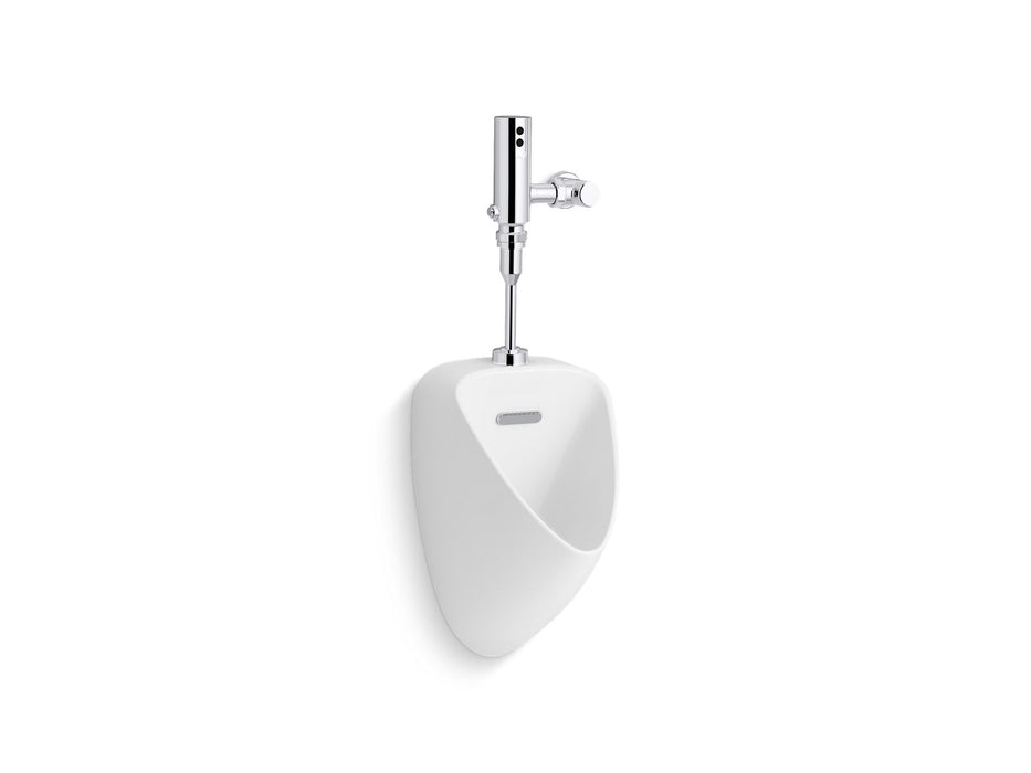 KOHLER K-PR20713-T1D Tend Washout urinal with Mach Tripoint touchless DC 0.125 gpf flushometer