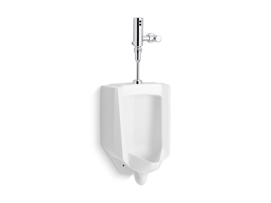 KOHLER K-PR4991-T2H Bardon High-efficiency urinal with Mach Tripoint touchless 0.5 gpf HES-powered flushometer, not...
