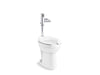 KOHLER K-PR96057-T3DS Highcliff Ultra Antimicrobial toilet with Mach Tripoint touchless DC 1.0 gpf flushometer, not...