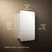3/4 view of product with dimensions