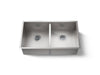 KOHLER K-RH20909 Lyric 32" Undermount Double-bowl Kitchen Sink, Stainless Steel - 3/4 view of product