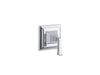 KOHLER K-T10424-4V Memoirs Stately MasterShower transfer valve trim, polished chrome