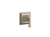 KOHLER K-T10424-4V Memoirs Stately MasterShower transfer valve trim, vibrant brushed bronze
