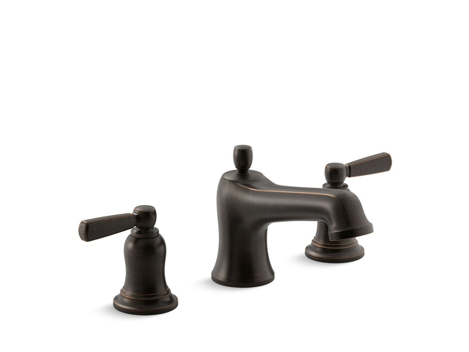 KOHLER K-T10592-4 Bancroft Deck-mount bath faucet trim with diverter, oil rubbed bronze
