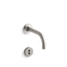 KOHLER K-T11841 Purist Wall-mount Touchless Faucet Trim with Insight™ Technology and 6" 90-degree Spout, Requires Valve,...