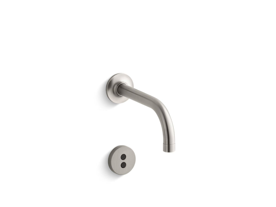 KOHLER K-T11841 Purist Wall-mount Touchless Faucet Trim with Insight™ Technology and 6" 90-degree Spout, Requires Valve,...