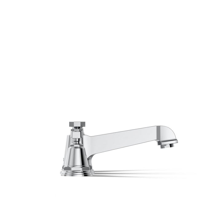 KOHLER K-T13140-4A Pinstripe Pure Deck-mount bath faucet trim, polished chrome - view 4