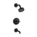 KOHLER K-T14420-3G Purist Rite-Temp bath and shower trim kit with push-button diverter and cross handle, 1.75 gpm, matte...