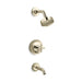KOHLER K-T14420-3G Purist Rite-Temp bath and shower trim kit with push-button diverter and cross handle, 1.75 gpm,...