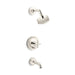KOHLER K-T14420-3G Purist Rite-Temp bath and shower trim kit with push-button diverter and cross handle, 1.75 gpm,...