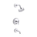 KOHLER K-T14420-4G Purist Rite-Temp bath and shower trim kit with push-button diverter and lever handle, 1.75 gpm,...
