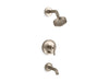 KOHLER K-T14420-4G Purist Rite-Temp bath and shower trim kit with push-button diverter and lever handle, 1.75 gpm,...