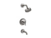 KOHLER K-T14420-4G Purist Rite-Temp bath and shower trim kit with push-button diverter and lever handle, 1.75 gpm,...