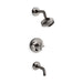 KOHLER K-T14421-3 Purist Rite-Temp bath and shower trim kit with push-button diverter and cross handle, 2.5 gpm, vibrant...