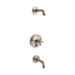 KOHLER K-T14421-3L Purist Rite-Temp bath and shower trim kit with push-button diverter and cross handle, without...