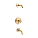 KOHLER K-T14421-3L Purist Rite-Temp bath and shower trim kit with push-button diverter and cross handle, without...