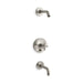 KOHLER K-T14421-3L Purist Rite-Temp bath and shower trim kit with push-button diverter and cross handle, without...