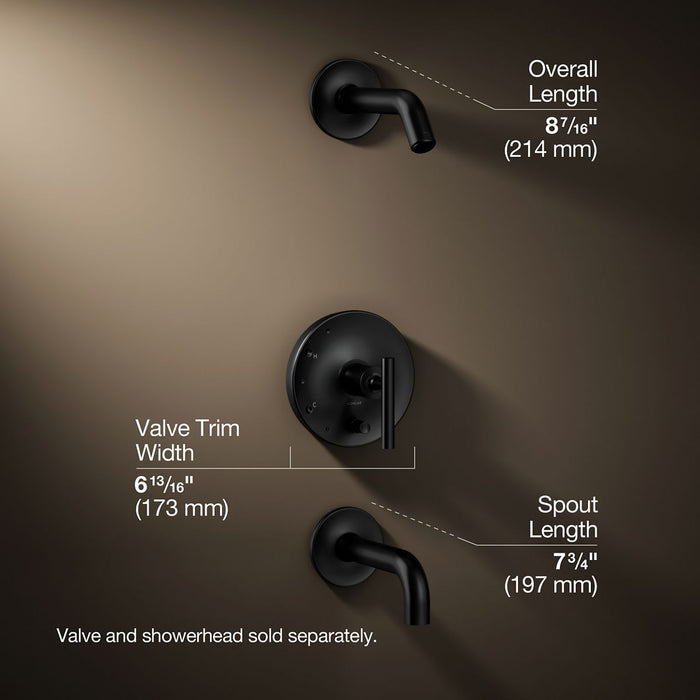 3/4 view of product with dimensions