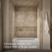 Up to 2 walls & multiple product categories visible, 1-point perspective