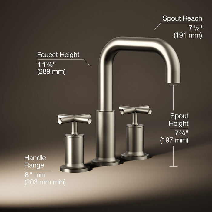3/4 view of product with dimensions