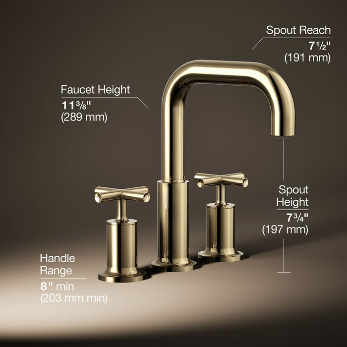 3/4 view of product with dimensions