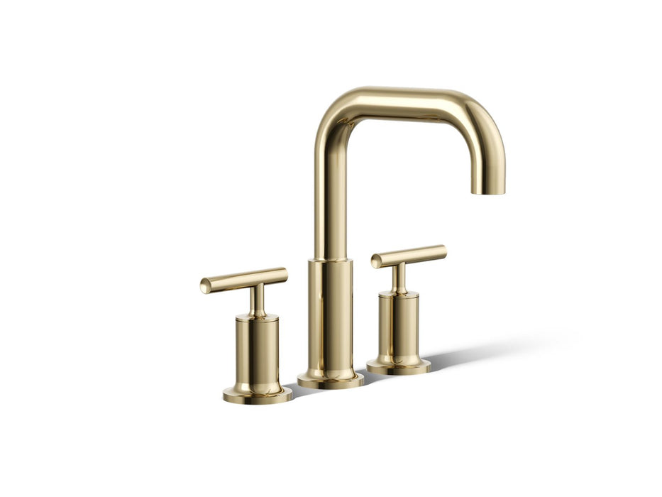 KOHLER K-T14428-4 Purist Deck-mount bath faucet trim with Lever handles