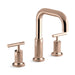 KOHLER K-T14428-4 Purist Deck-mount bath faucet trim with Lever handles, vibrant rose gold