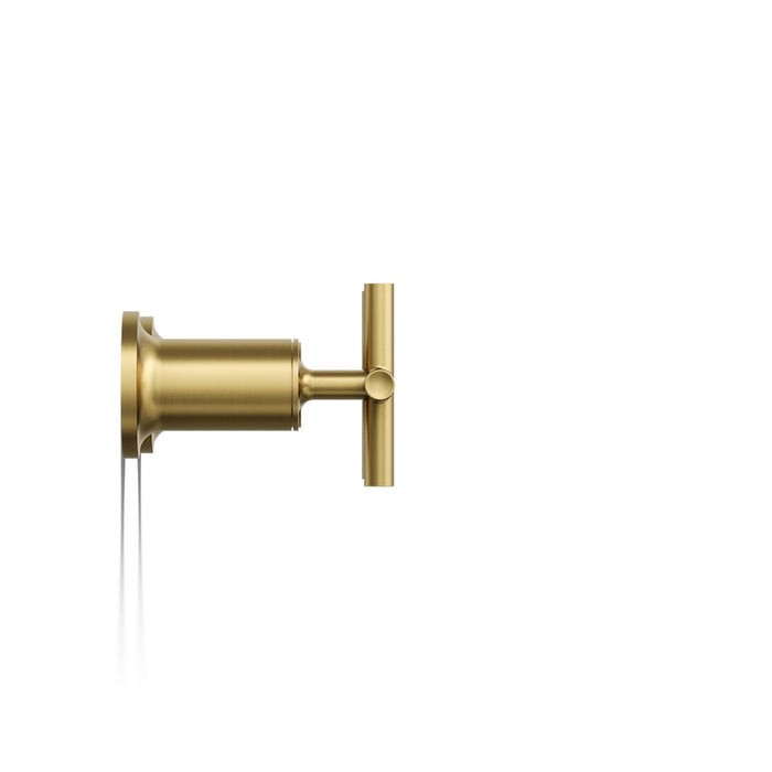 KOHLER K-T14429-3 Purist Deck- or wall-mount bath faucet handle trim with cross design
