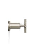 KOHLER K-T14429-3 Purist Deck- or wall-mount bath faucet handle trim with cross design, vibrant brushed nickel - view 2