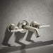 KOHLER K-T14429-4 Purist Deck- or wall-mount bath faucet handle trim with lever design, vibrant polished nickel - view 5