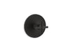 KOHLER K-T14488-3 Purist MasterShower temperature control valve trim with cross handle, matte black