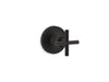 KOHLER K-T14491-3 Purist MasterShower Transfer Valve Trim with Cross Handle, matte black