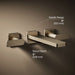KOHLER K-T23491-4 Parallel Wall-mount bath faucet trim, vibrant brushed bronze - view 3