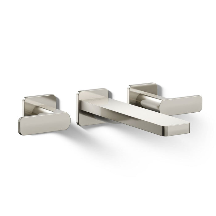KOHLER K-T23491-4 Parallel Wall-mount bath faucet trim, vibrant polished nickel - view 2