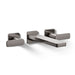 KOHLER K-T23491-4 Parallel Wall-mount bath faucet trim, vibrant titanium - view 2