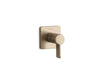 KOHLER K-T23509-4 Parallel Transfer valve trim, vibrant brushed bronze