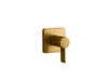 KOHLER K-T23509-4 Parallel Transfer valve trim, vibrant brushed moderne brass