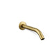 KOHLER K-T23890 Components Wall-mount bathroom sink faucet spout with Tube design, 1.2 gpm, vibrant brushed moderne brass