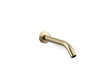 KOHLER K-T23890 Components Wall-mount bathroom sink faucet spout with Tube design, 1.2 gpm, vibrant french gold
