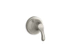 KOHLER K-T23951-4 Simplice MasterShower transfer valve trim, vibrant brushed nickel