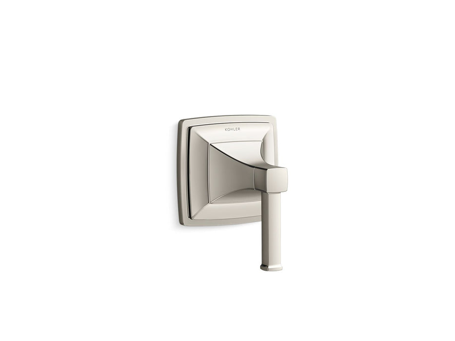 KOHLER K-T23953-4 Riff MasterShower transfer valve trim, vibrant polished nickel