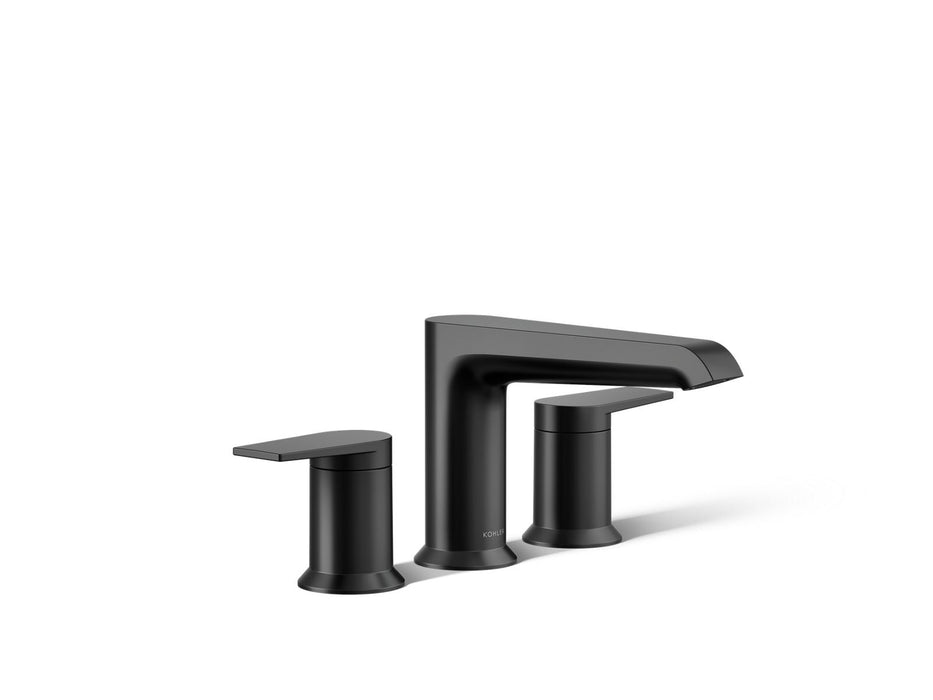 KOHLER K-T25740-4 Hint Deck-mount Bath Faucet Trim, matte black