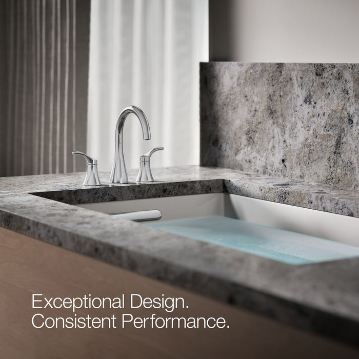 KOHLER K-T26426-4 Simplice Deck-mount bath faucet trim, polished chrome - view 4
