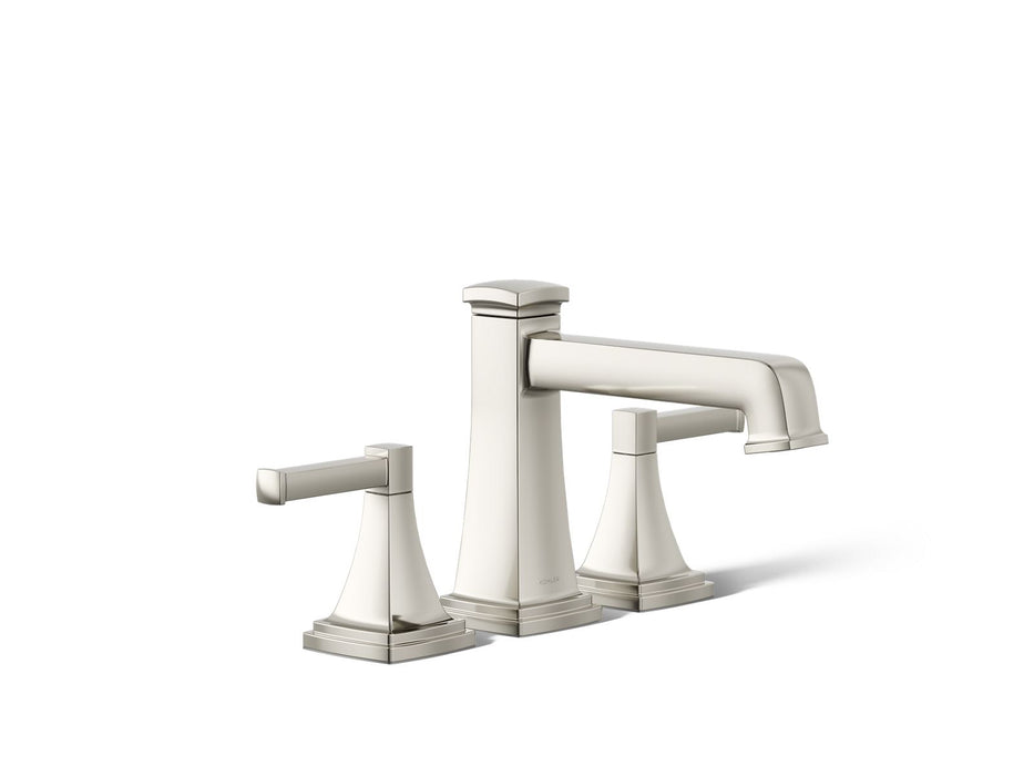KOHLER K-T26436-4 Riff Deck-mount bath faucet trim with diverter, vibrant polished nickel