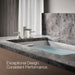 KOHLER K-T26436-4 Riff Deck-mount bath faucet trim with diverter, vibrant polished nickel - view 4