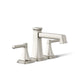 KOHLER K-T26436-4 Riff Deck-mount bath faucet trim with diverter, vibrant polished nickel - view 5