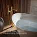 KOHLER K-T27025-4 Occasion Floor-mount bath filler trim with handshower, vibrant brushed moderne brass - view 4