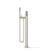 KOHLER K-T27025-4 Occasion Floor-mount bath filler trim with handshower, vibrant brushed nickel - view 5