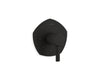 KOHLER K-T27040-4 Occasion MasterShower temperature control valve trim with lever handle, matte black