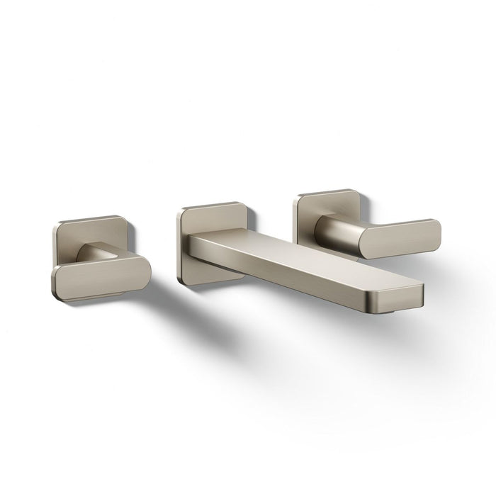 KOHLER K-T27120-4 Parallel Wall-mount bathroom sink faucet trim, 1.2 gpm